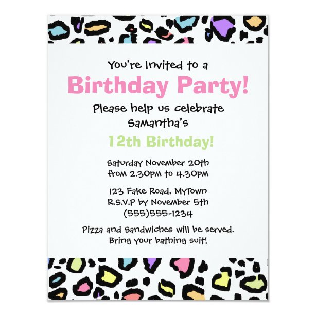 Fake Invitations Zazzle