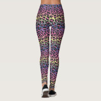 Rainbow Leopard Leggings