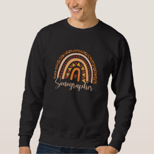 Rainbow Leopard sonographer Sweatshirt