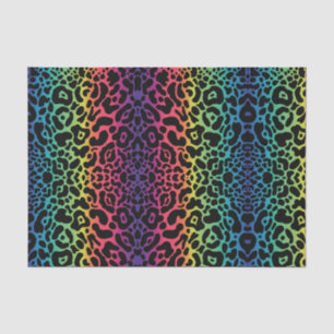 Rainbow Leopard Tissue Paper