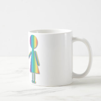 Rainbow Lesbian Love Coffee Mug