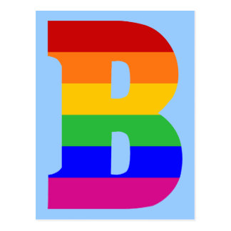 Rainbow Letter B Gifts On Zazzle