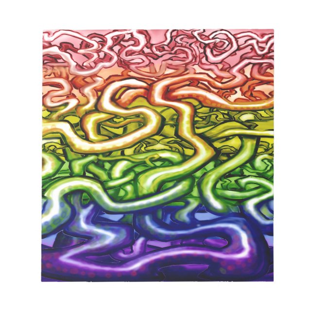 Rainbow LGBQT Notepad (Front)