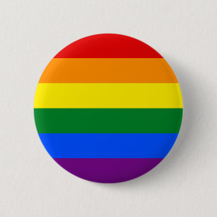 Rainbow (LGBT) Flag Button