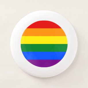 Rainbow (LGBT) Flag Wham-O Frisbee