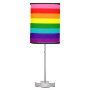 Rainbow LGBT gay flag lamp