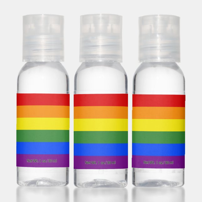 Rainbow LGBT Pride Flag Hand Sanitizer (Set)