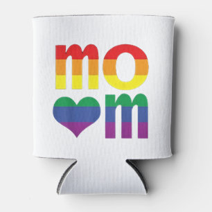 Rainbow LGBT Pride Month Mother's Day LGBT Can Cooler