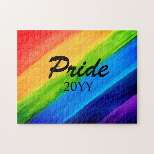 Rainbow LGBTQ Pride 20YY Jigsaw Puzzle