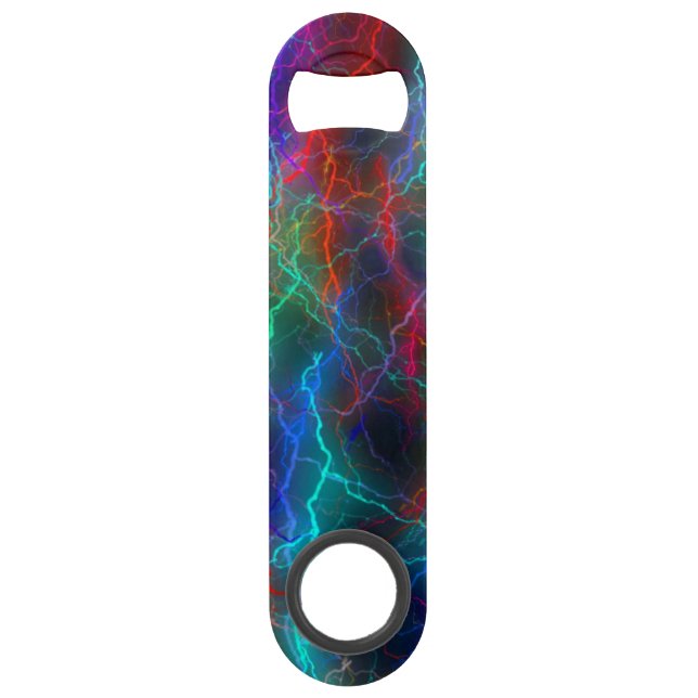 Rainbow Lightning Storm Bar Key (Front)