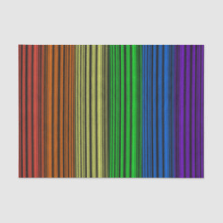 Rainbow Line Art Tissue Paper