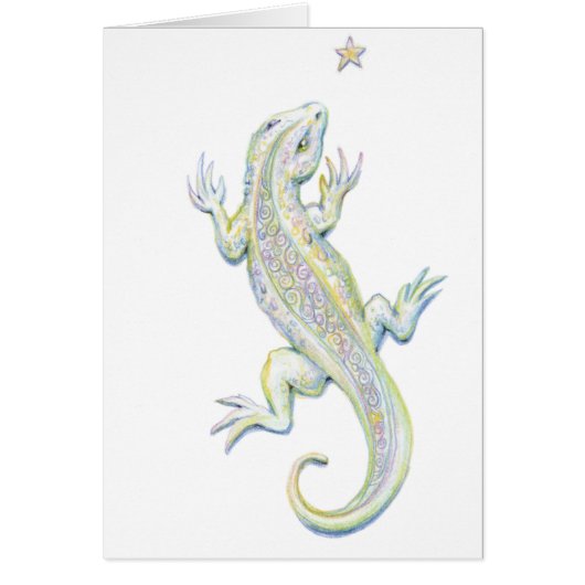 Rainbow Lizard Cards (Front)