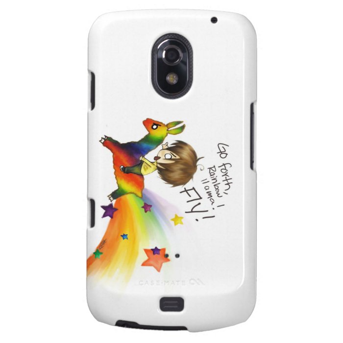 Rainbow Llama Galaxy Nexus Cases