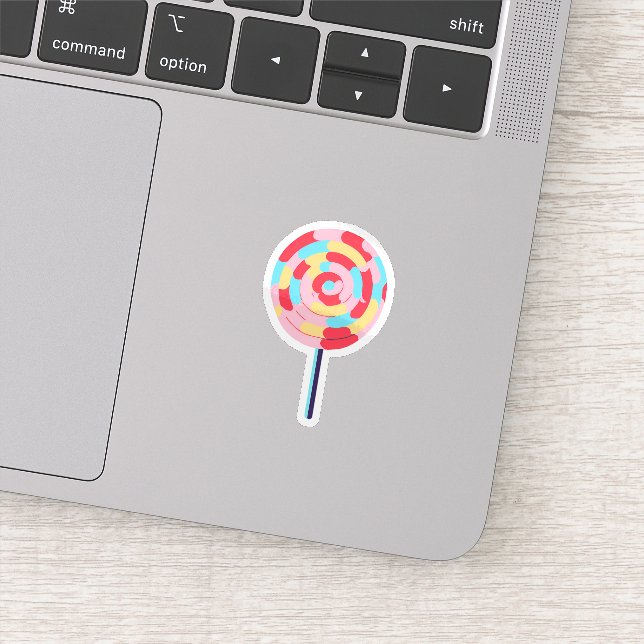 Rainbow Lollipop Sticker (Detail)