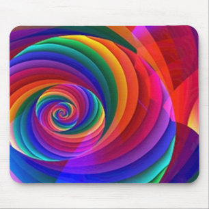 Rainbow Lolly Pops Mouse Pad