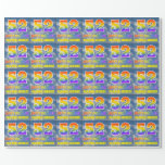 [ Thumbnail: Rainbow Look "52" & "Happy Birthday", Clouds, Sky Wrapping Paper ]