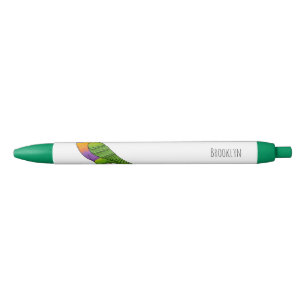 Rainbow lorikeet bird cartoon illustration pen