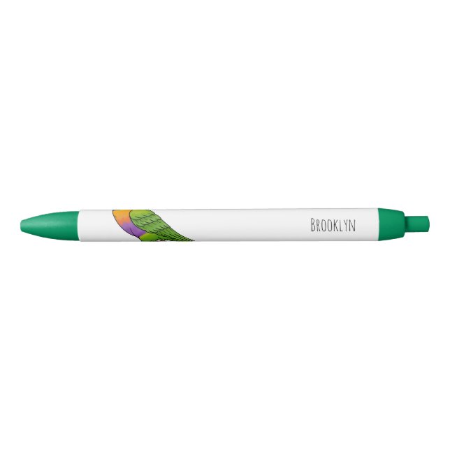 Rainbow lorikeet bird cartoon illustration  pen (Front)