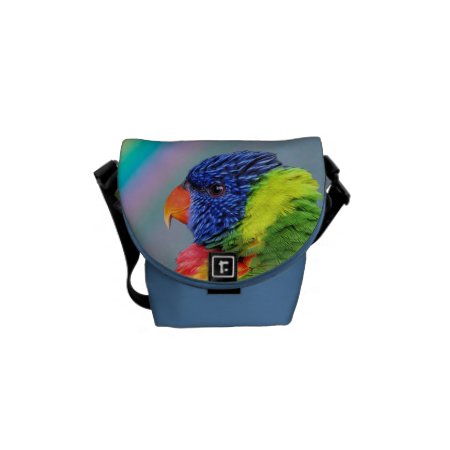 Rainbow Lorikeet Messenger Bag