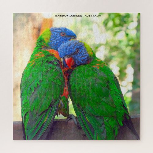 Rainbow Lorikeets Australia Jigsaw Puzzle