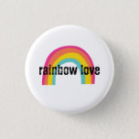 Rainbow Love | Badge Button