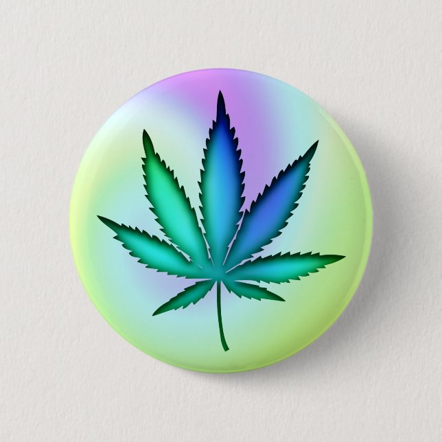 Rainbow Love  Button (Front)