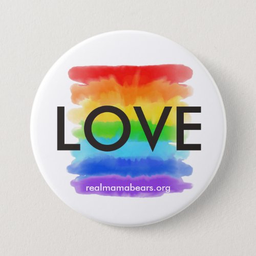 Rainbow Love Button