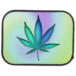 Rainbow Love Car Floor Mat