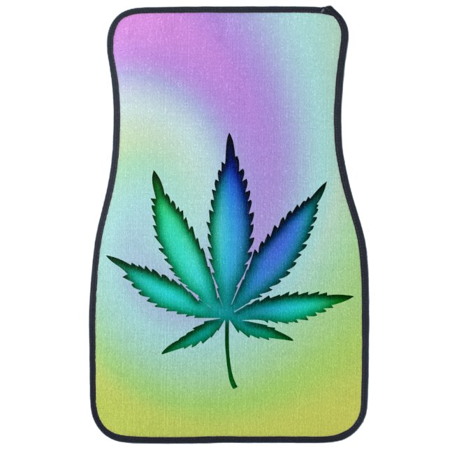 Rainbow Love  Car Floor Mat (Front)