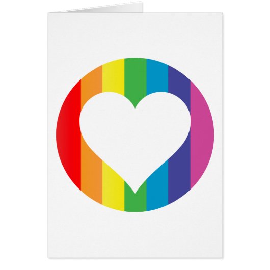 rainbow love cards (Front)