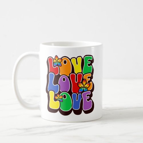 Rainbow Love Coffee Mug