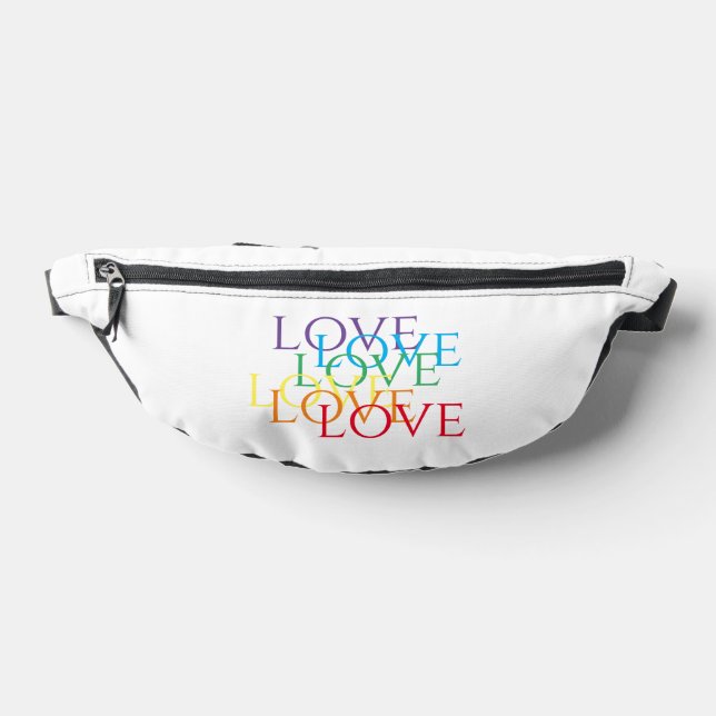 RAINBOW LOVE Fanny Pack (Lay Down)