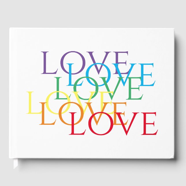 RAINBOW LOVE Guestbook  (Front)