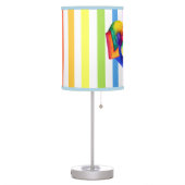 Rainbow Love Hearts Art Lamp (Left)