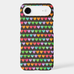 Rainbow Love Hearts Colorful Fun Cute Casing iPhone 17 Air Case