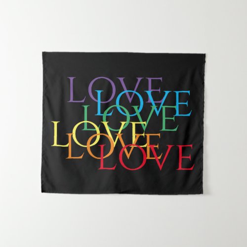 RAINBOW LOVE II Tapestry 