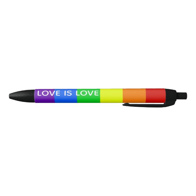 Rainbow Love is Love Gay Pride Parade LGBTQ Pen (Bottom)
