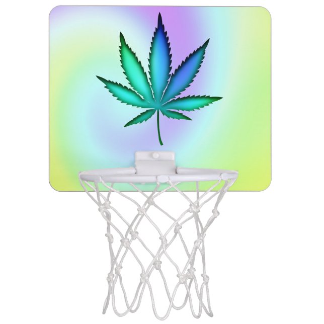 Rainbow Love  Mini Basketball Hoop (Front)