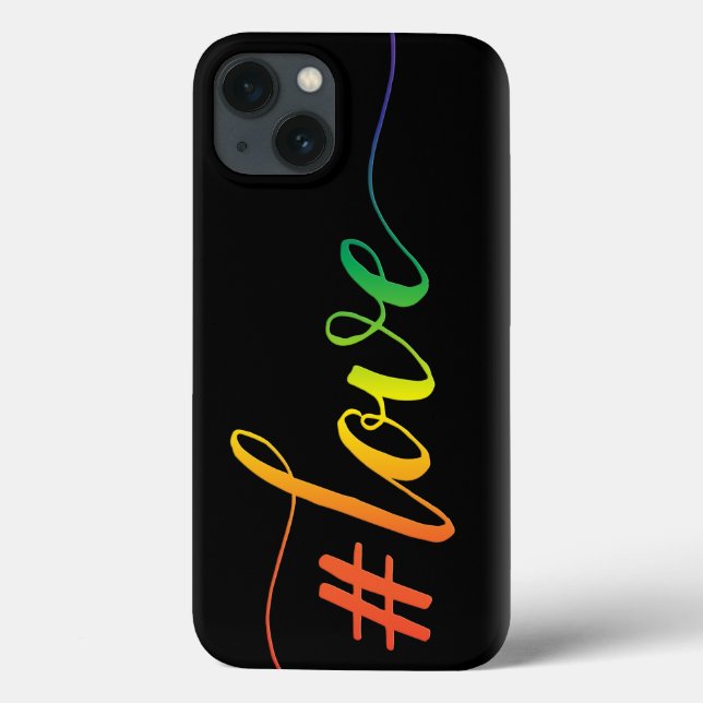 Rainbow LOVE Otterbox Case (Back)