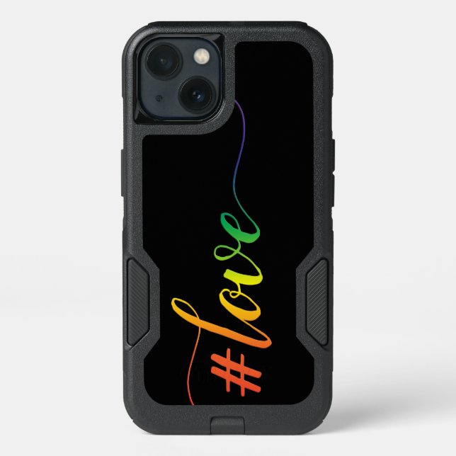 Rainbow LOVE Otterbox Case (Back)