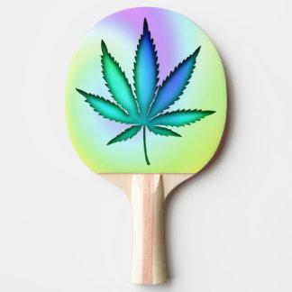 Rainbow Love  Ping Pong Paddle