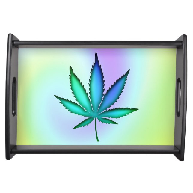 Rainbow Love  Serving Tray (Front)