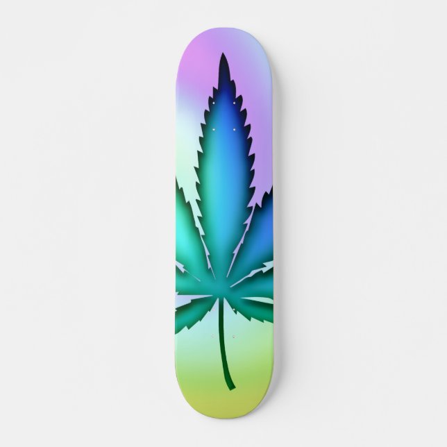 Rainbow Love  Skateboard (Front)