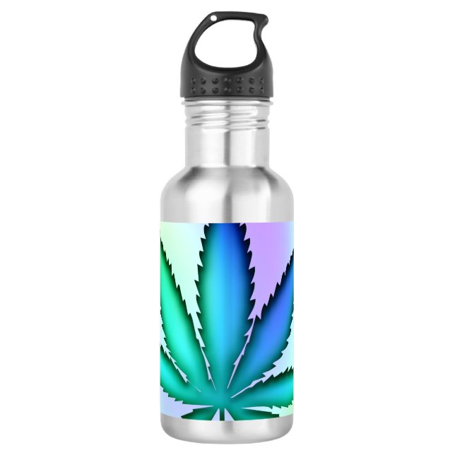 Rainbow Love   Stainless Steel Water Bottle (Front)
