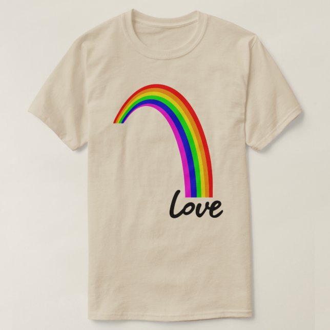 RAINBOW LOVE T-Shirt (Design Front)