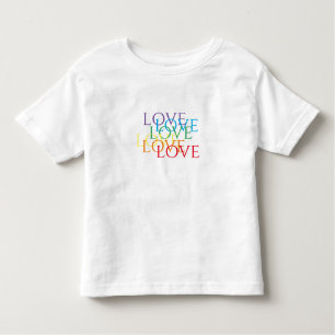 RAINBOW LOVE Toddler T-Shirt