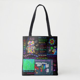 Rainbow Love Tote Bag