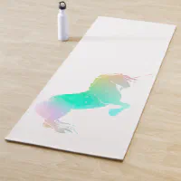 Solid White Yoga Mat