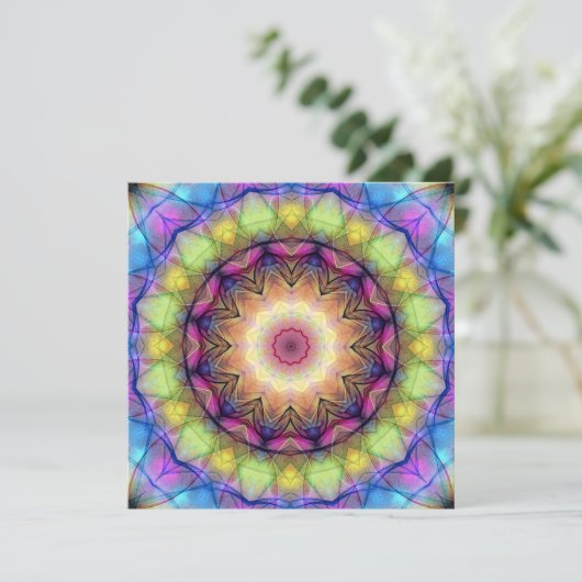 Rainbow mandala (Standing Front)