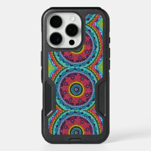 Rainbow Mandala Boho Chic Hippie iPhone 16 Pro Case